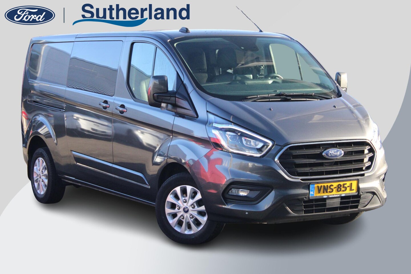 Ford Transit Custom - 300 2.0 TDCI L2H1 Limited DC | Dubbele Cabine | Xenon | Trekhaak | Elek. Verstelbare Stoel - AutoWereld.nl