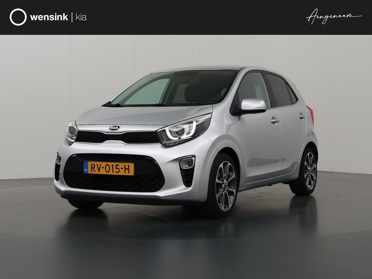 Kia Picanto - 1.0 CVVT Design Edition | Navigatie | Lederen Bekleding | Achteruitrijcamera | Climate Con - AutoWereld.nl