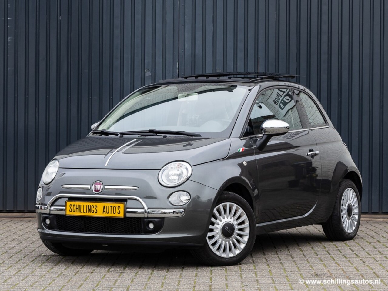 Fiat 500 - 1.2 Lounge 63.000km Schuidak airco - AutoWereld.nl