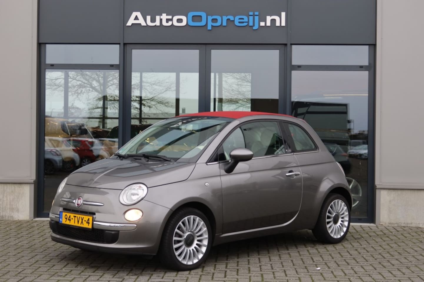 Fiat 500 C - 1.2 Lounge Cabrio, Airco, PDC, LM-Velgen, 58.000km NAP - AutoWereld.nl