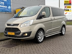 Ford Transit Custom - 2.2 TDCI Limited Edition Dubb Cab Leder bekleding 2x schuifdeuren