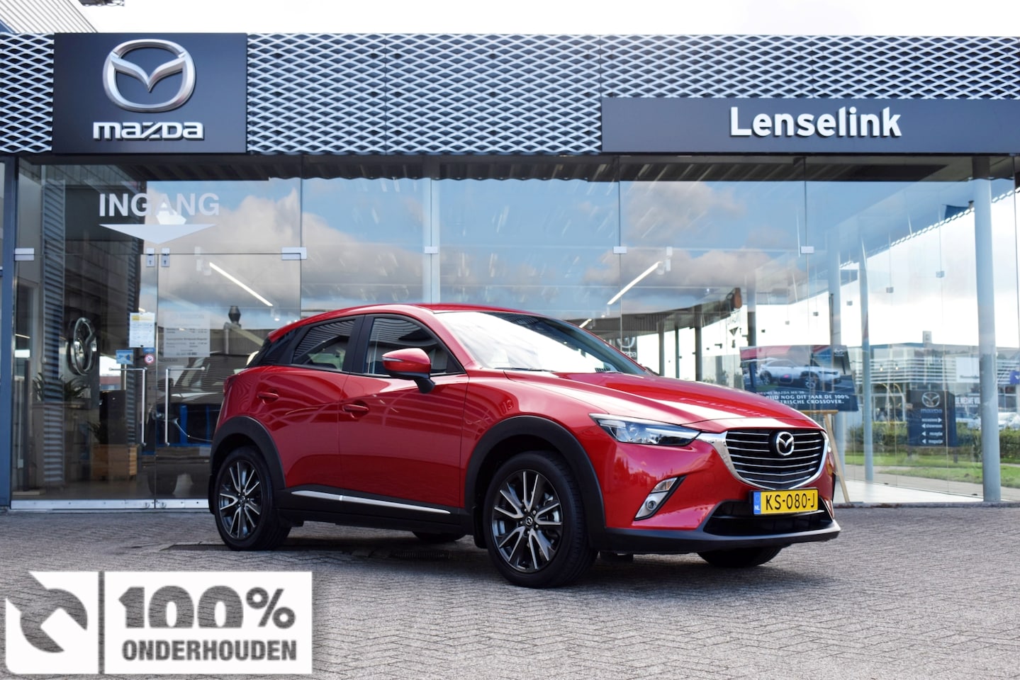 Mazda CX-3 - 2.0 SKYACTIV-G 120pk GT-M Line | 100% Dealeronderhouden | Trekhaak | Camera | Head-up disp - AutoWereld.nl