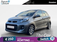 Kia Picanto - 1.0 CVVT EconomyPlusLine | Navigatie | 1e Eigenaar | Camera | Trekhaak | Cruise Control |