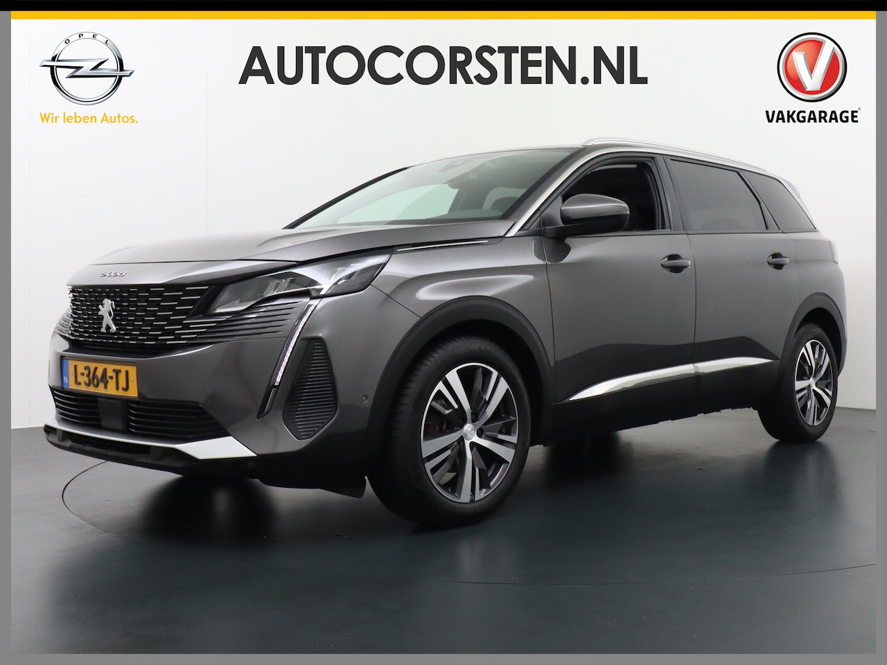 Peugeot 5008 - II T131pk AUT.8 7pers. Navi 360-Camera Digit.Dashb. Apple Carplay Android Connected Servic - AutoWereld.nl