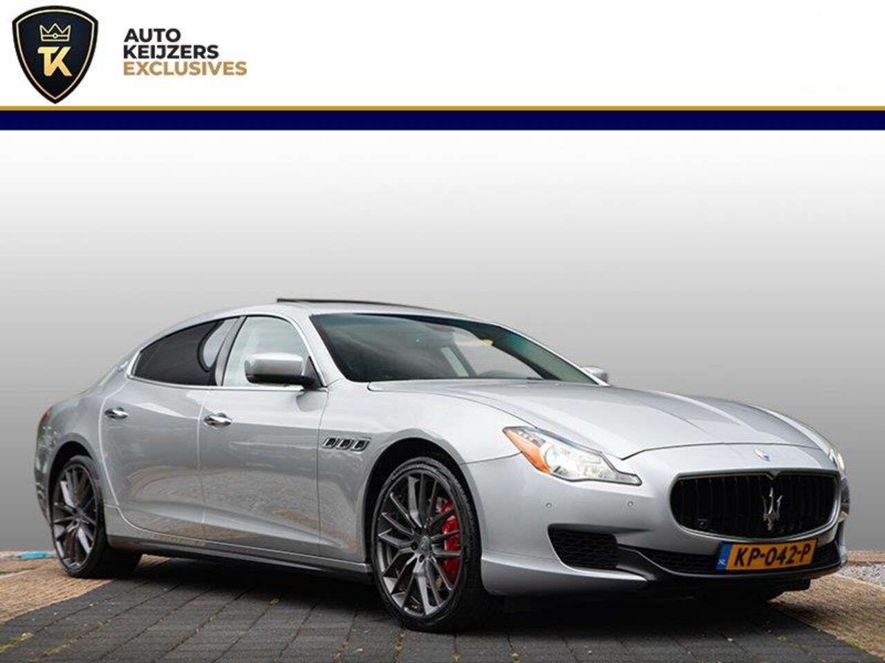 Maserati Quattroporte - 3.0 S Q4 Schuifdak Leer Harman Kardon Memory Keyless Camera Navigatie Leer - AutoWereld.nl