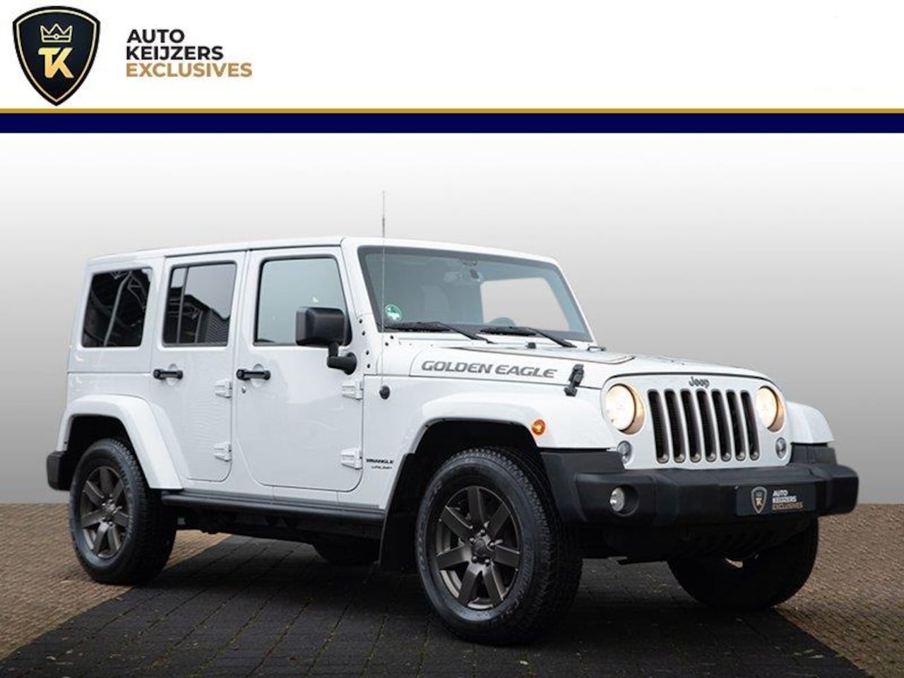 Jeep Wrangler Unlimited - 3.6 Golden Eagle Cabriolet Stoelverw Airco Cruise - AutoWereld.nl