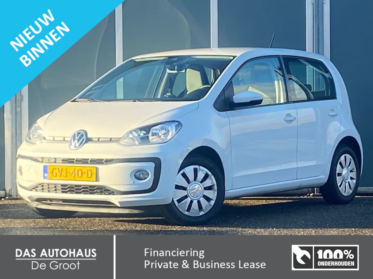 Volkswagen Up! - 1.0 BMT 65pk Move Up! | Airco | Camera | Cruise | Stoelverwarmin - AutoWereld.nl