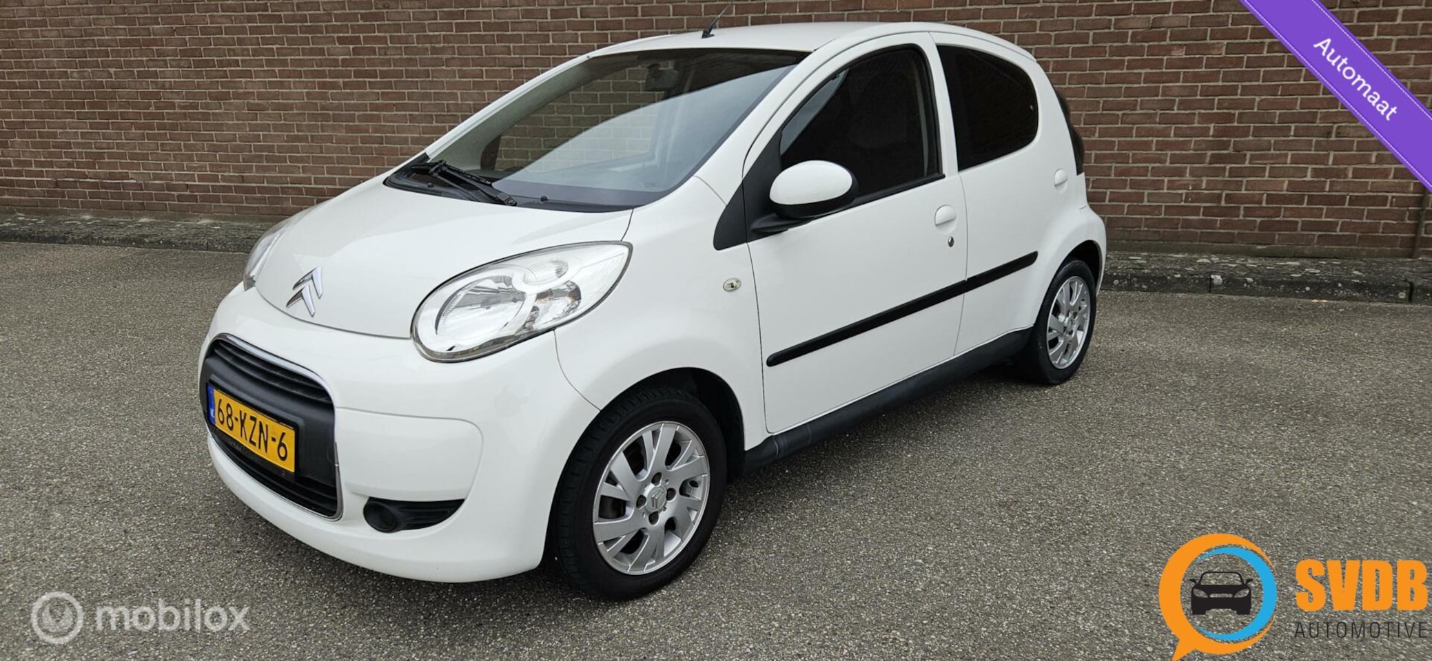 Citroën C1 - 1.0-12V Ambiance autom/5d/lm-velg/leder-stof. - AutoWereld.nl