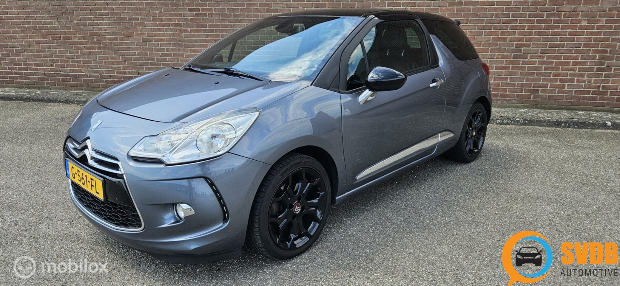 Citroën DS3 - 1.6 THP Sport Chic 6bak/leder/navi/clima/pdc/etc - AutoWereld.nl