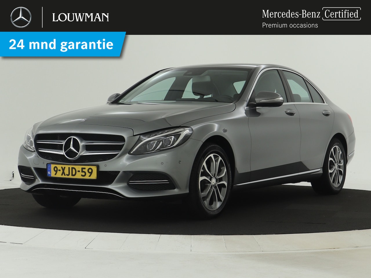 Mercedes-Benz C-klasse - 180 Prestige | Lichtmetalen velgen | Navigatie | Parking support | Inclusief 24 maanden MB - AutoWereld.nl