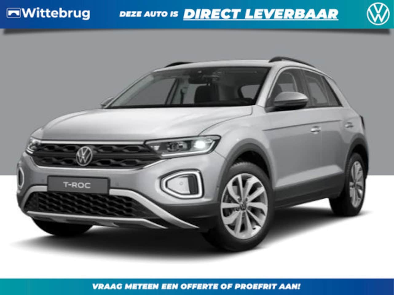 Volkswagen T-Roc - 1.0 TSI Life Edition Clima/Multimedia pakket/Stoelpakket - AutoWereld.nl