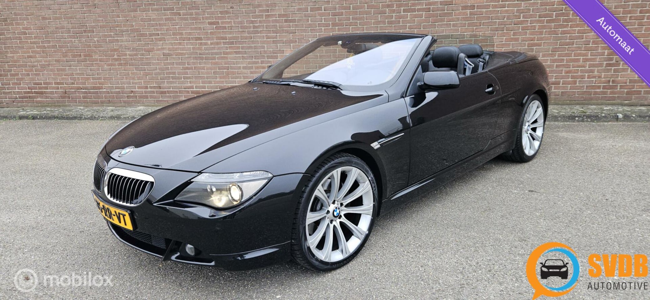 BMW 6-serie Cabrio - 645Ci S autom/333pk/leder/navi/xenon/etc. - AutoWereld.nl