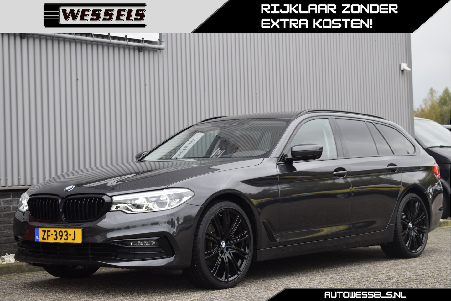 BMW 5-serie Touring - 520i Sportline High Executive Edition NL-auto, Comfortstoelen+Memory, Harman/Kardon, 20 In - AutoWereld.nl