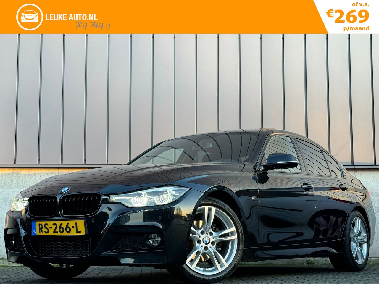 BMW 3-serie - 318i 136PK Automaat M-Sport Shadow Schuifdak Leer Apple-Carplay - AutoWereld.nl