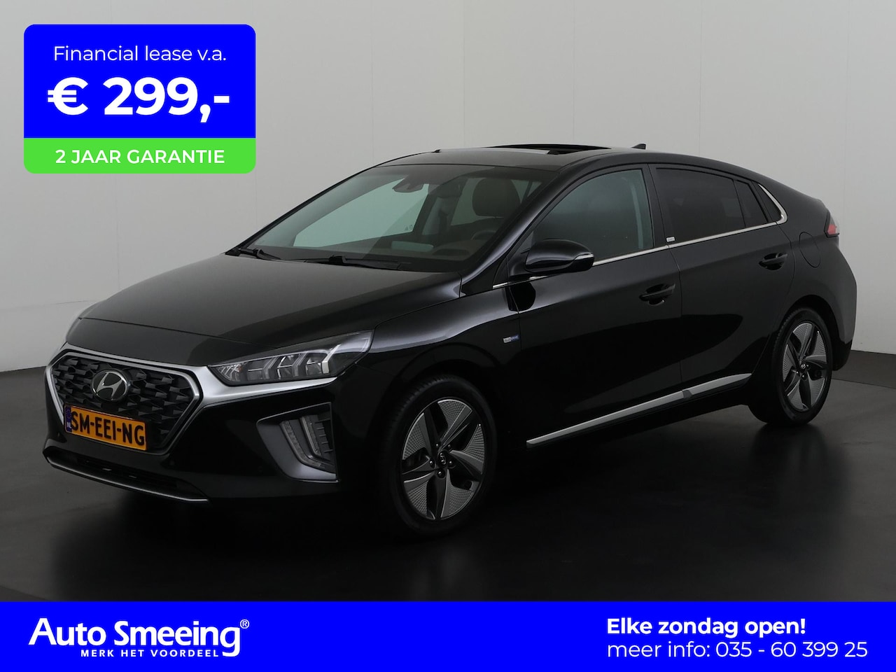 Hyundai IONIQ - 1.6 GDi Premium | Bruin Leder | Schuifdak | Zondag Open! - AutoWereld.nl