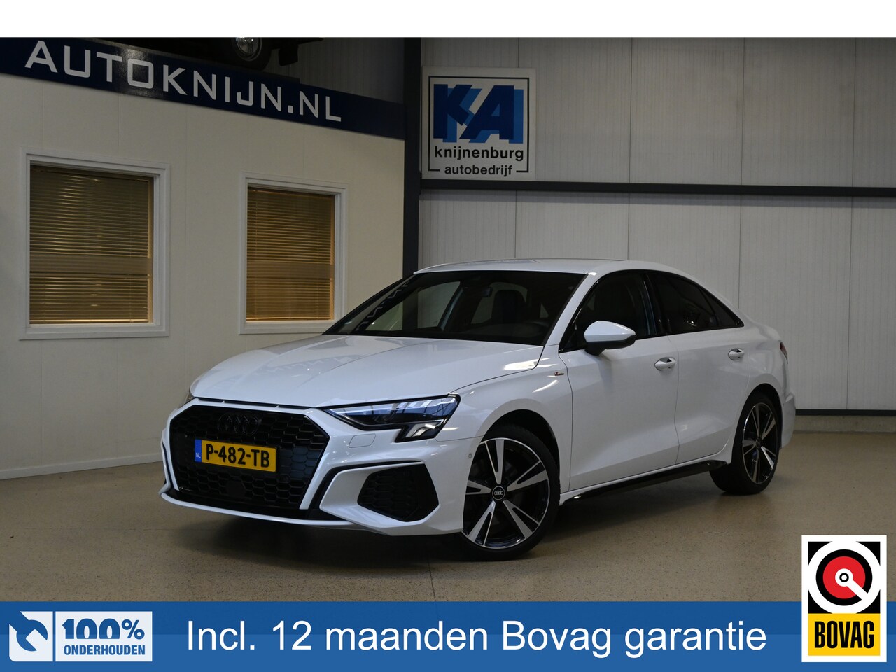 Audi A3 Limousine - 35 TFSI 150pk S-Line Edition One | Fabrieksgarantie | Black pack | Audi sound | 100% (Deal - AutoWereld.nl