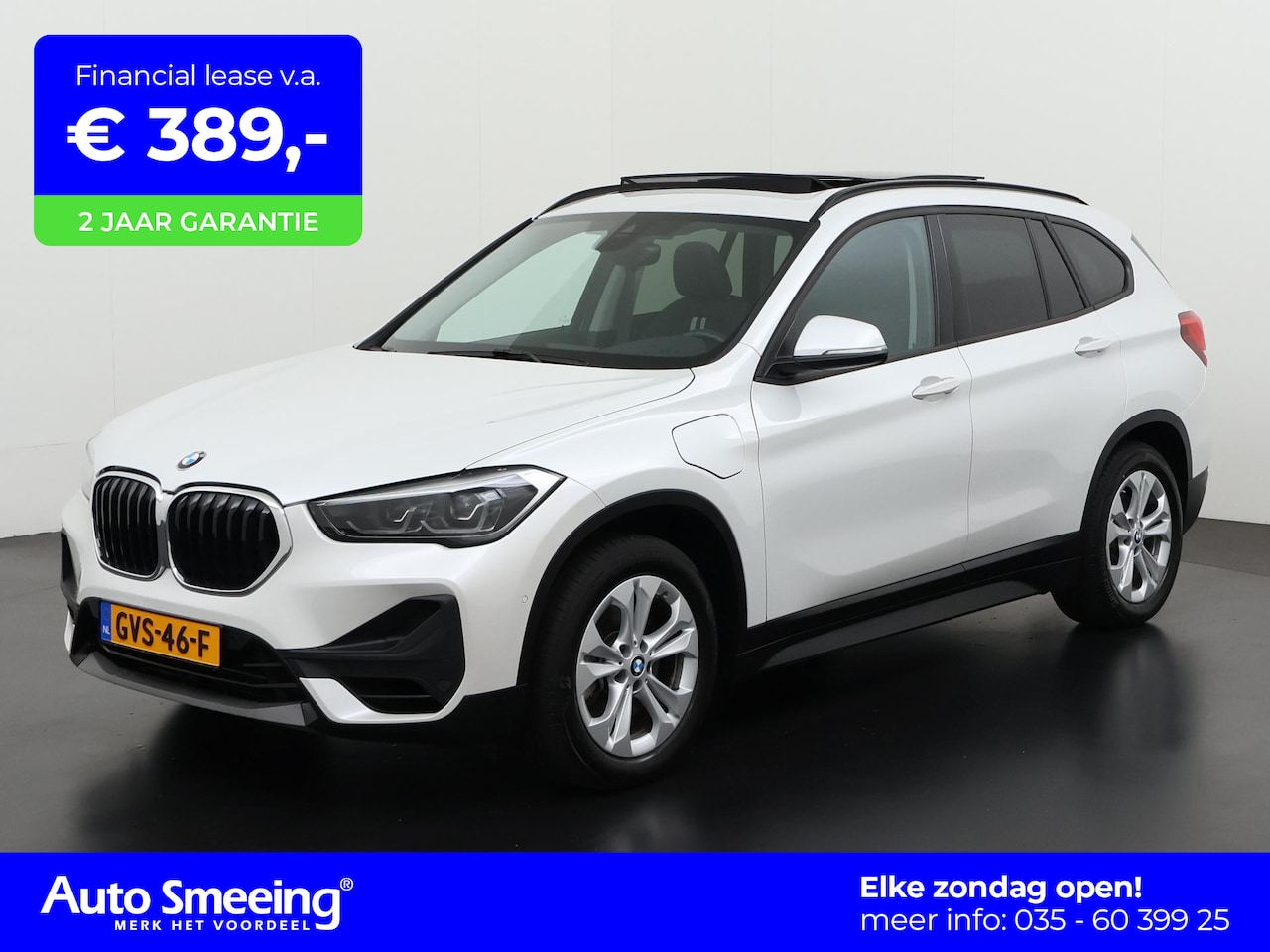 BMW X1 - xDrive25e Sport Line | Panoramadak | Camera | Trekhaak | Elek achterklep | Zondag Open! - AutoWereld.nl