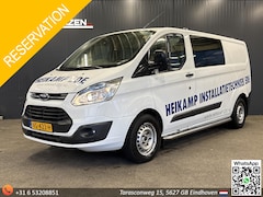 Ford Transit Custom - 330 2.2 TDCI L2H1 Trend Dubbel Cabine | € 6.450, - NETTO | Airco | Cruise | Navi | PDC |