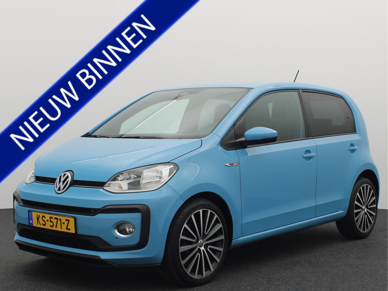 Volkswagen Up! - 1.0 TSI 90PK high up! STOELVERW / CAMERA / DAB+ / CRUISE / CLIMA / PDC / BLUETOOTH / NL-AU - AutoWereld.nl