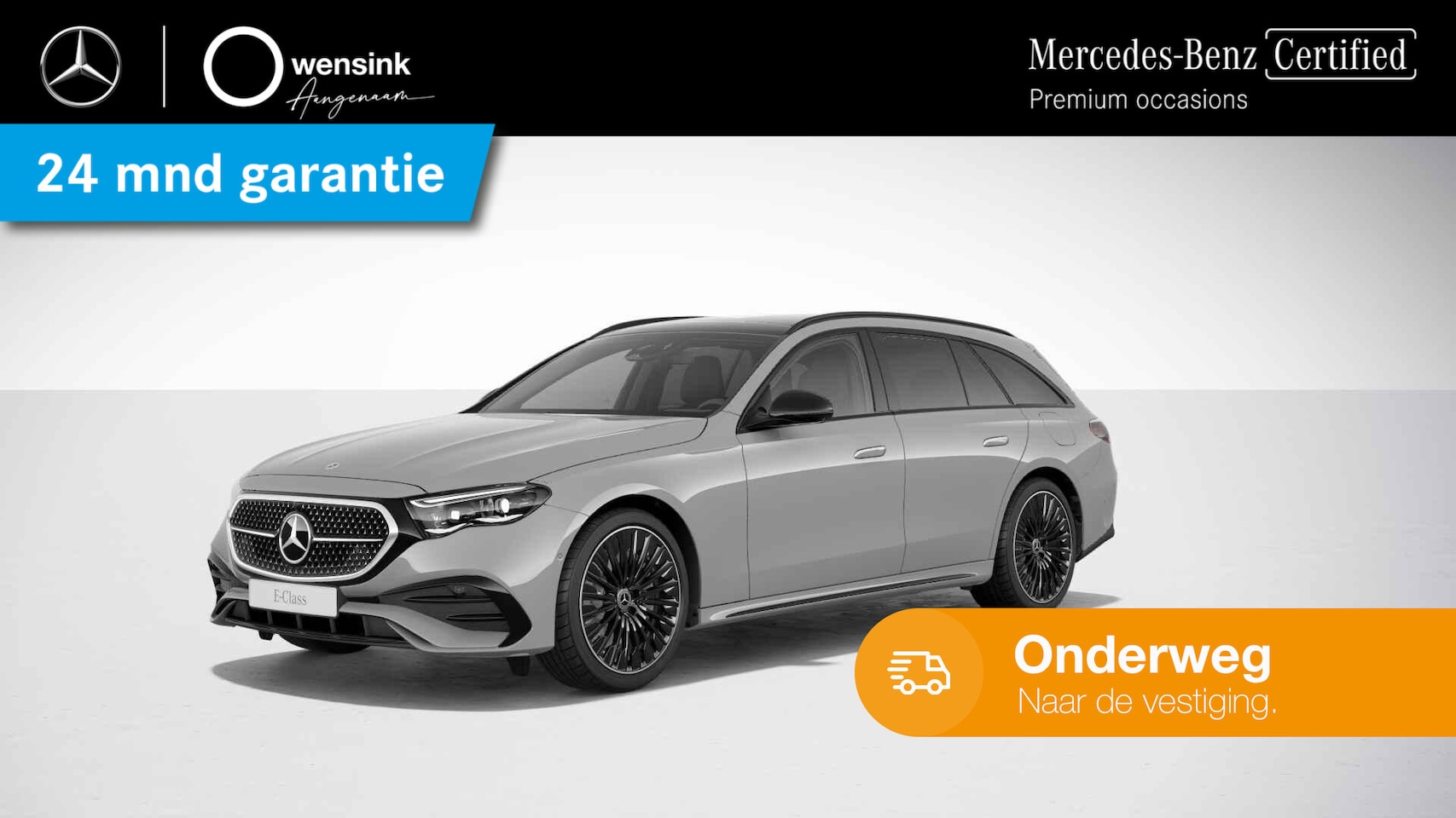 Mercedes-Benz E-klasse Estate - 300 e AMG Line | Premium | Panoramadak | Trekhaak | Night pakket | - AutoWereld.nl