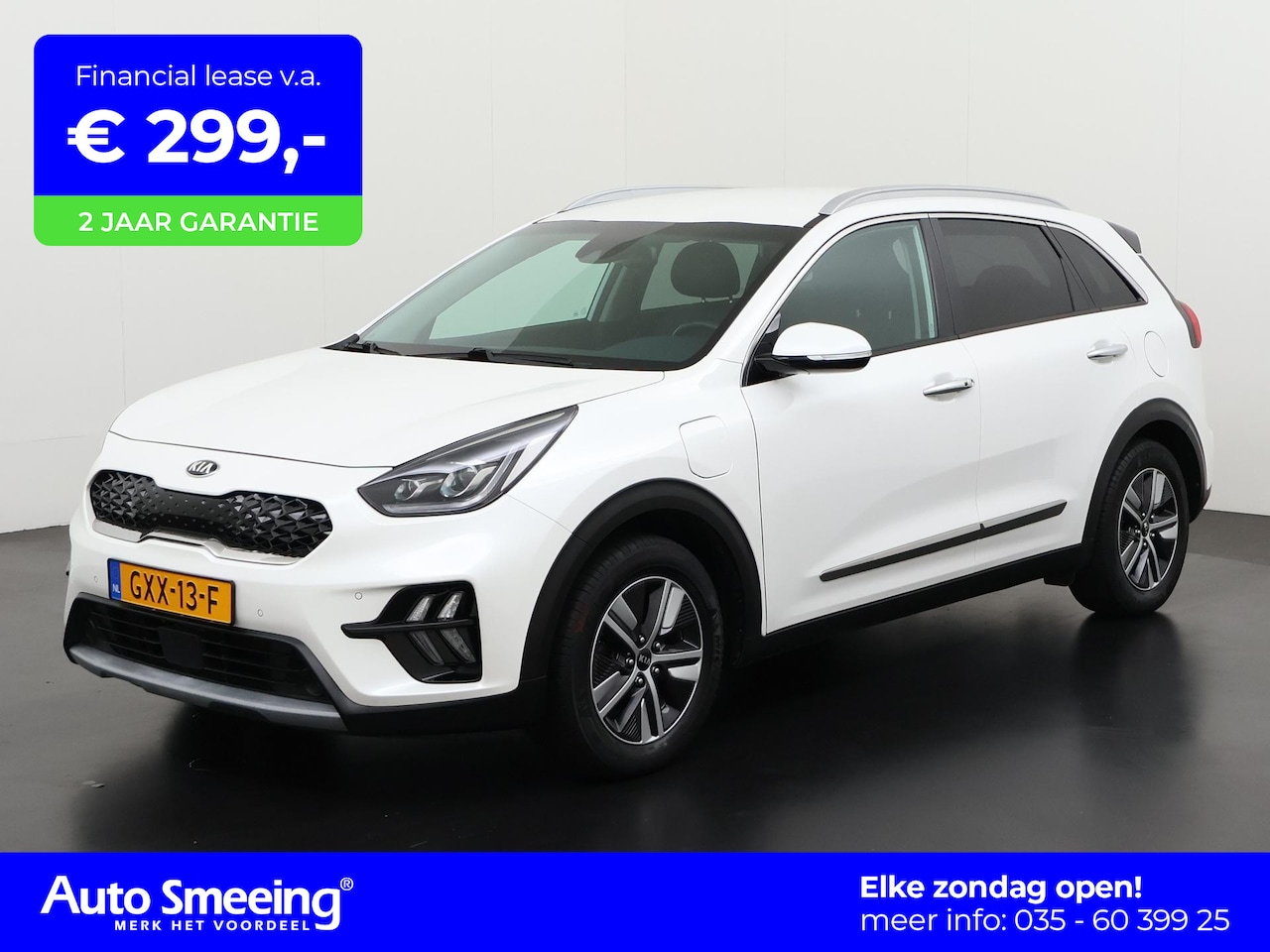 Kia Niro - 1.6 GDi PHEV DynamicPlusLine | Leder | Plug-In | Zondag Open! - AutoWereld.nl