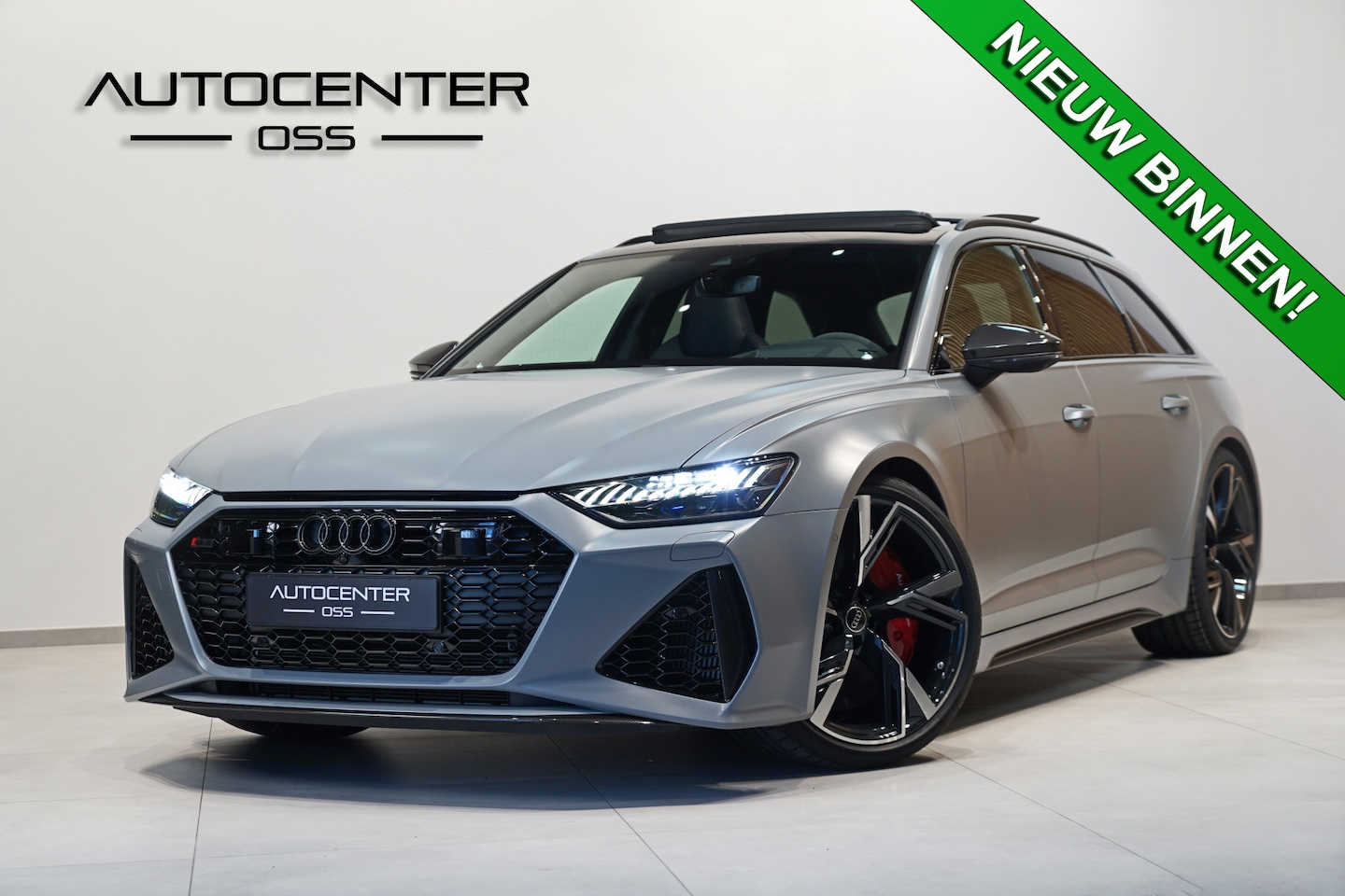 Audi A6 Avant - RS 6 TFSI Quattro ✅ VOL ✅ ALCANTARA ✅ DRC ✅ B&O + ✅ DYNAMIC+ ✅ KERAMISCH ✅ HEAD-UP ✅  305 - AutoWereld.nl