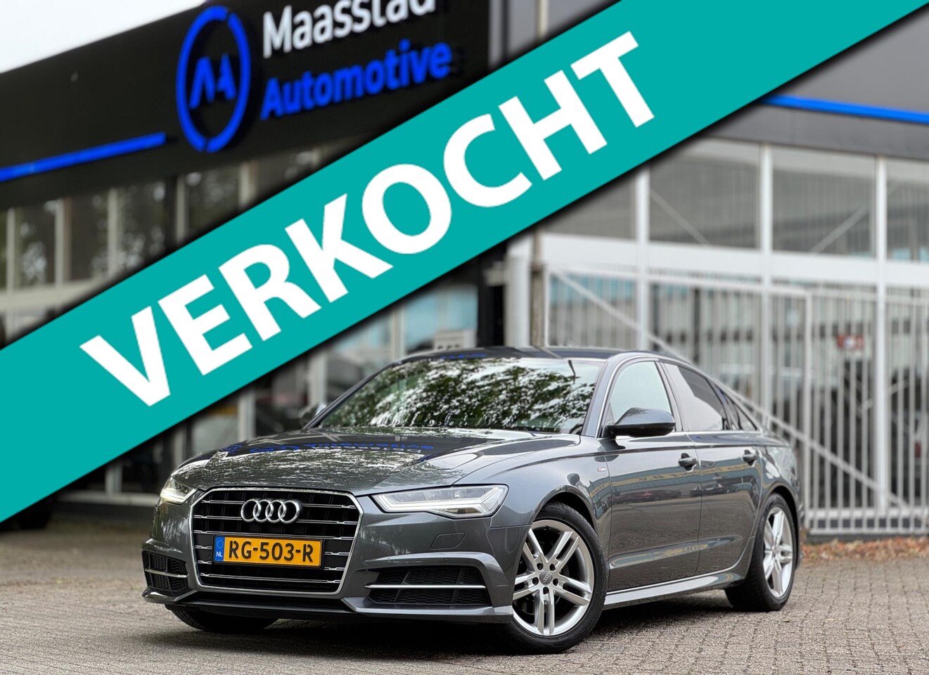 Audi A6 Limousine - 1.8 TFSI ultra S line|Matrix lights|Navi|Bluetooth|Cruise|Keyless|2 jaar APK - AutoWereld.nl