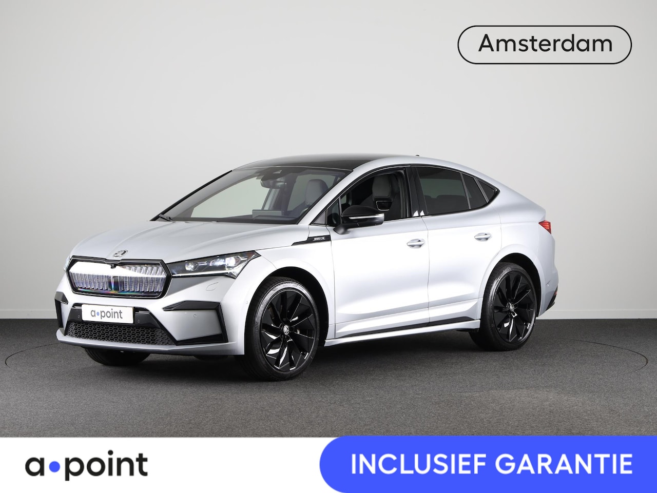 Skoda Enyaq Coupé iV - 80 Sportline 204 pk | Navigatie | Warmtepomp | Panoramadak | Elektr. trekhaak | Parkeersen - AutoWereld.nl