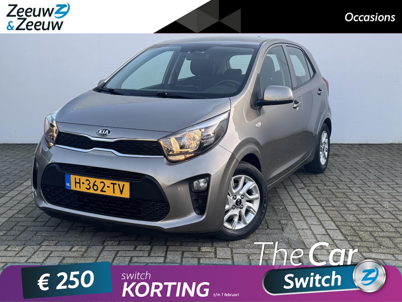 Kia Picanto - 1.0 MPi DynamicPlusLine | NAVI | CRUISE CONTROL | CAMERA | BLUETOOTH | - AutoWereld.nl