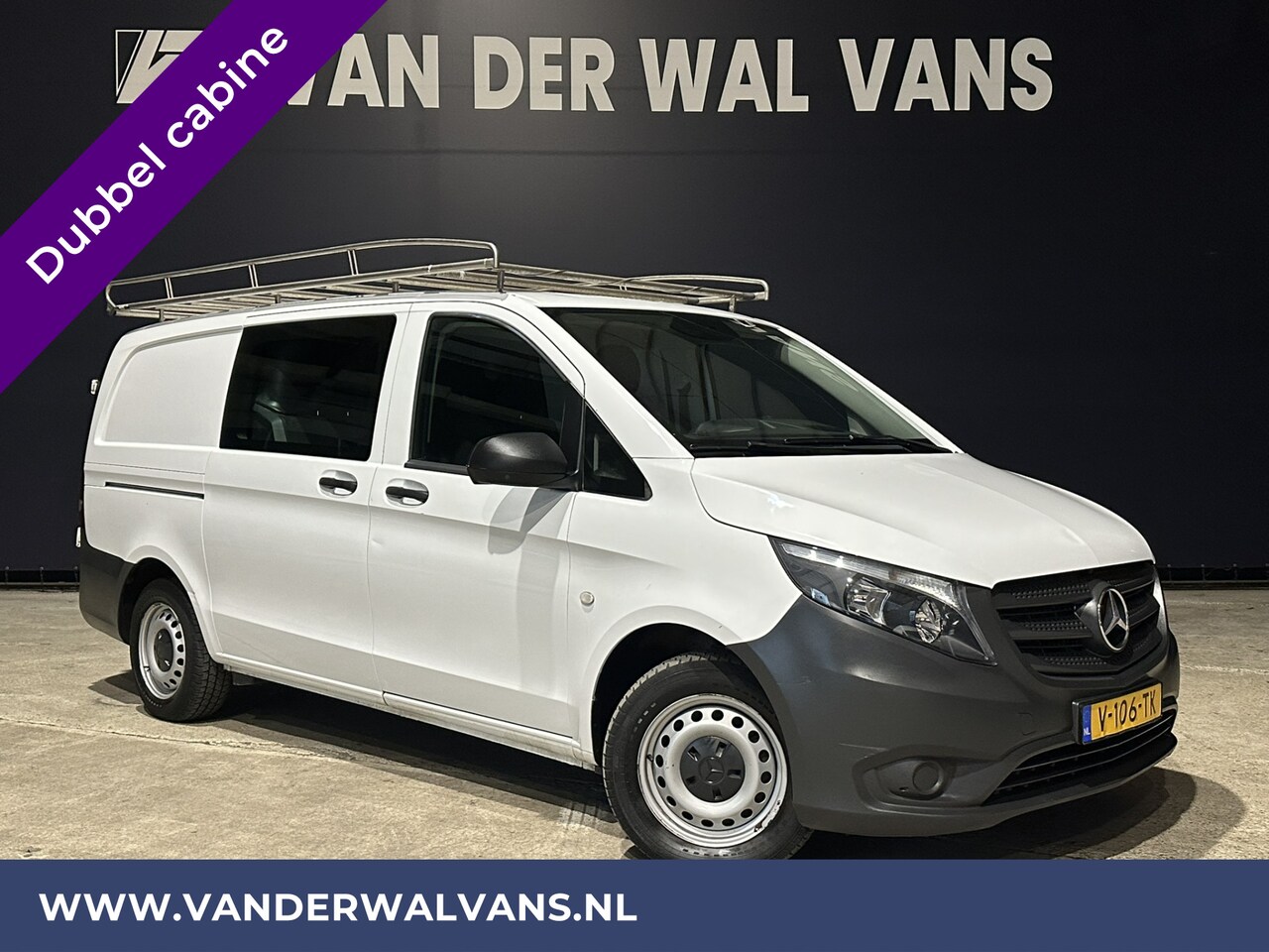 Mercedes-Benz Vito - 111 CDI **BPM VRIJ voor de Ondernemer** L2H1 Dubbele cabine Euro6 Airco | 5-Zits | Imperia - AutoWereld.nl