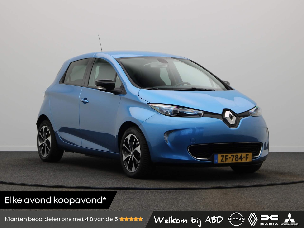 Renault Zoe - Q90 Intens 41 kWh (ex Accu) | Achteruitrijcamera | Navigatie | Cruise control | Climate co - AutoWereld.nl