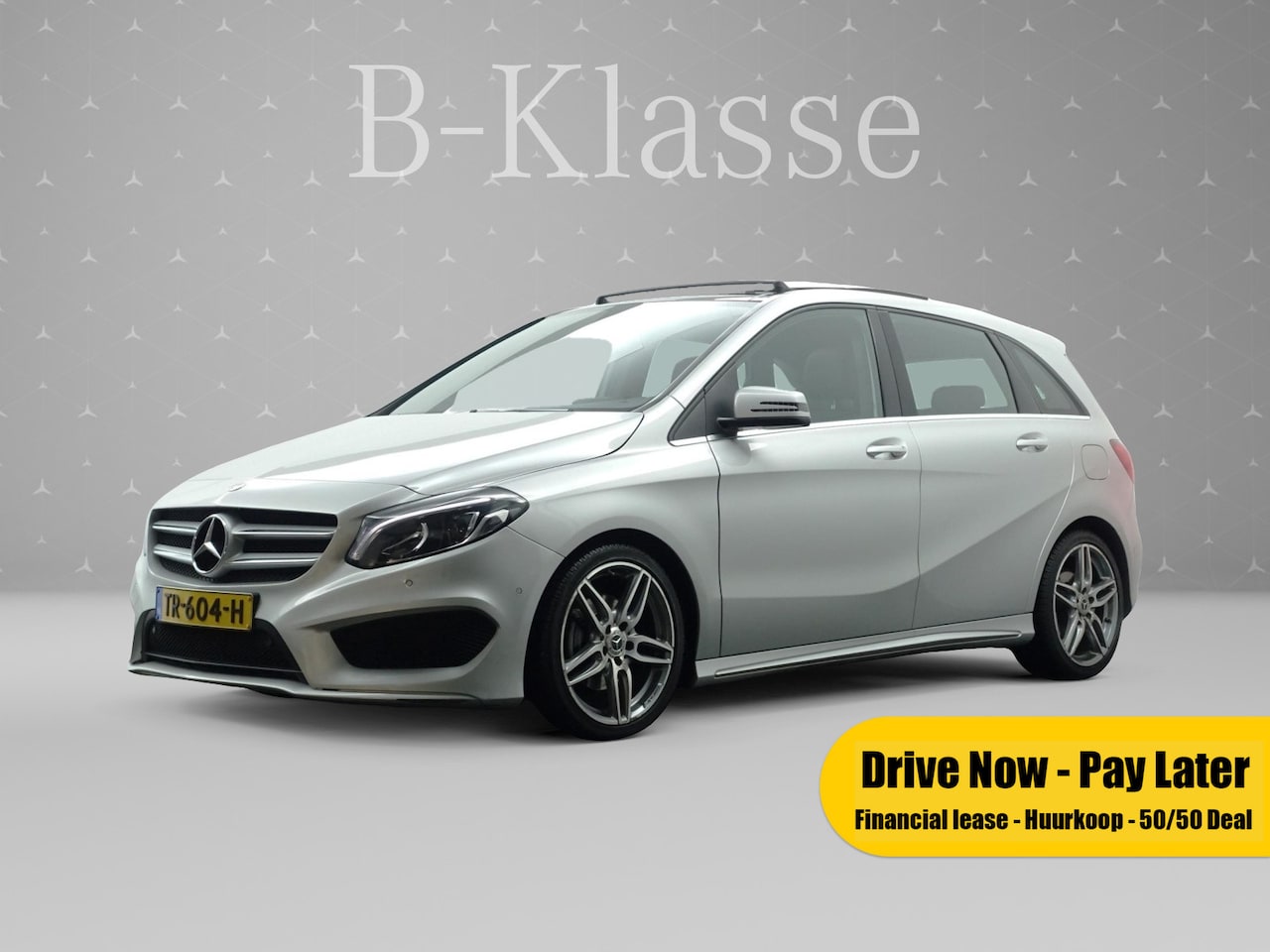 Mercedes-Benz B-klasse - 180 AMG Edition Aut - Leder I Panoramdak I Sfeerverl. I Camera I Apple Carplay I Full - AutoWereld.nl