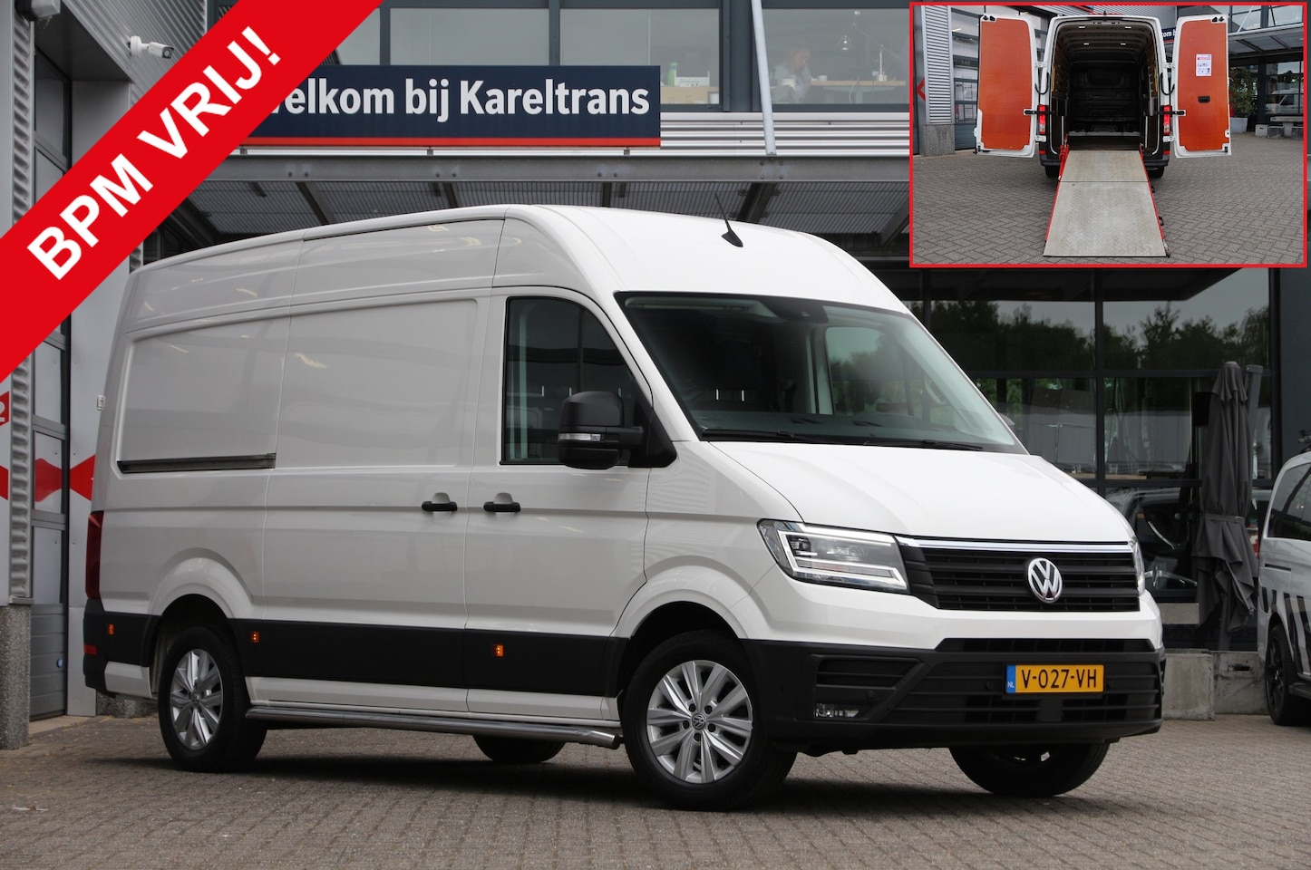 Volkswagen Crafter - 35 2.0 TDI 140 | L3H3 | LED | Oprijplaat | Navi | Camera | Airco.. - AutoWereld.nl