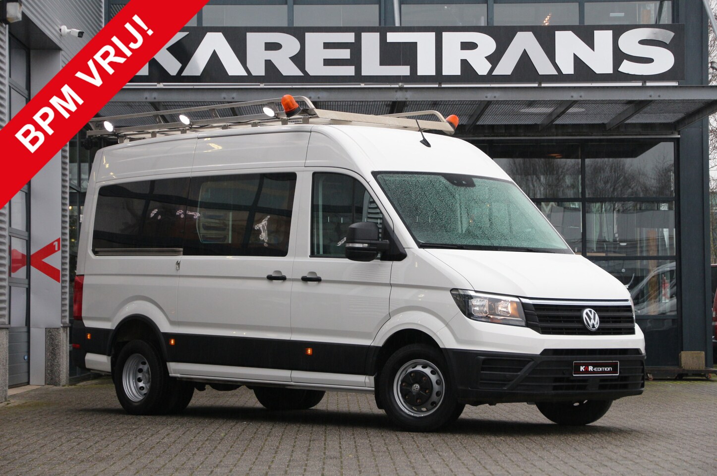 Volkswagen Crafter - 50 2.0 TDI 177PK | L3H3 | 3.5t trekgewicht | Omvormer | Cruise | Airco.. - AutoWereld.nl