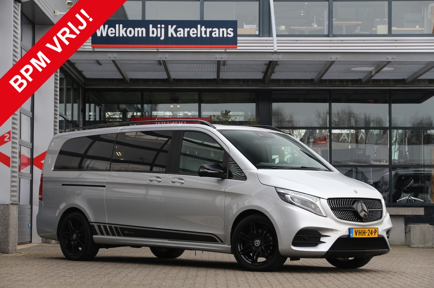 Mercedes-Benz V-klasse - V300 | DC | XL | AMG | Elektr. schuifdeuren | Burmester | Vol!! - AutoWereld.nl