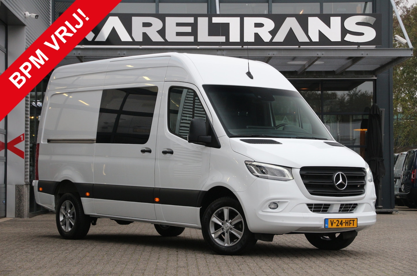 Mercedes-Benz Sprinter - 319 3.0 CDI V6 | Aut. | 2x Schuifdeur | 3.5t trekgewicht | Standkachel | Clima.. - AutoWereld.nl