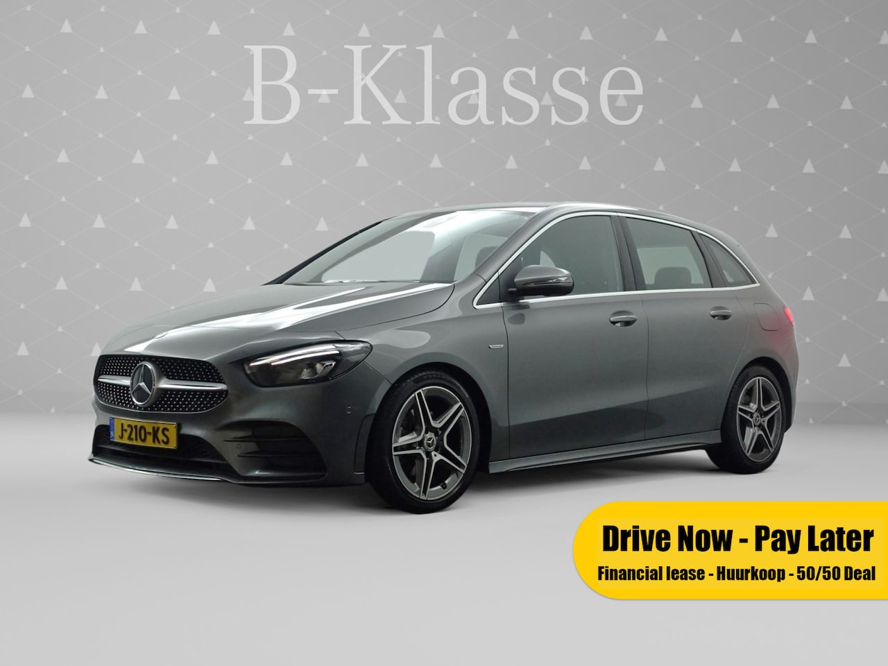 Mercedes-Benz B-klasse - 180d Business Solution AMG Aut- Leder Alcantara I Carplay I Park assist I Camera I Xenon I - AutoWereld.nl