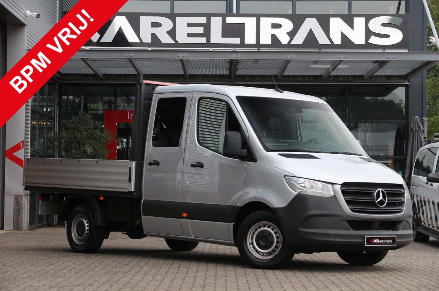 Mercedes-Benz Sprinter - 319 3.0 CDI V6 | Aut. | DC | 3.5t trekgewicht | Standkachel | Clima.. - AutoWereld.nl