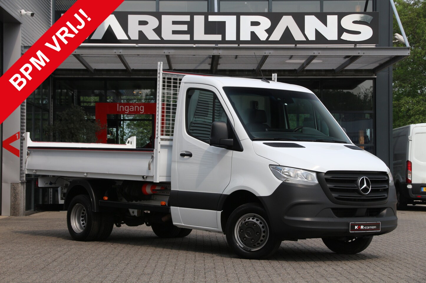 Mercedes-Benz Sprinter - 519 3.0 CDI V6 | Kipper | 3.5t trekgewicht | Mbux | Cruise | Clima.. - AutoWereld.nl