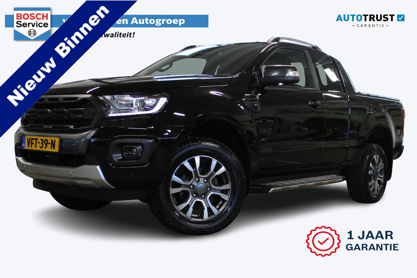 Ford Ranger - 2.0 Wildtrak Supercab | Incl. 12 maanden garantie | 4X4 | Trekhaak | 100% dealer onderhoud - AutoWereld.nl