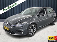 Volkswagen e-Golf - E-DITION (136 PK) 1e-Eig. Volkswagen-Dealer-Onderh. BOVAG-Garantie, NL-Auto. Warmtepomp, N