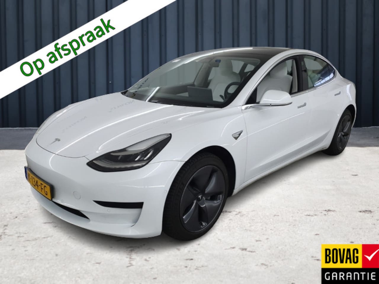 Tesla Model 3 - Standard RWD Plus 60 kWh (238 PK) 1e-Eig. Keurig-Onderh. BOVAG-Garantie. NL-AUTO. Autopilo - AutoWereld.nl