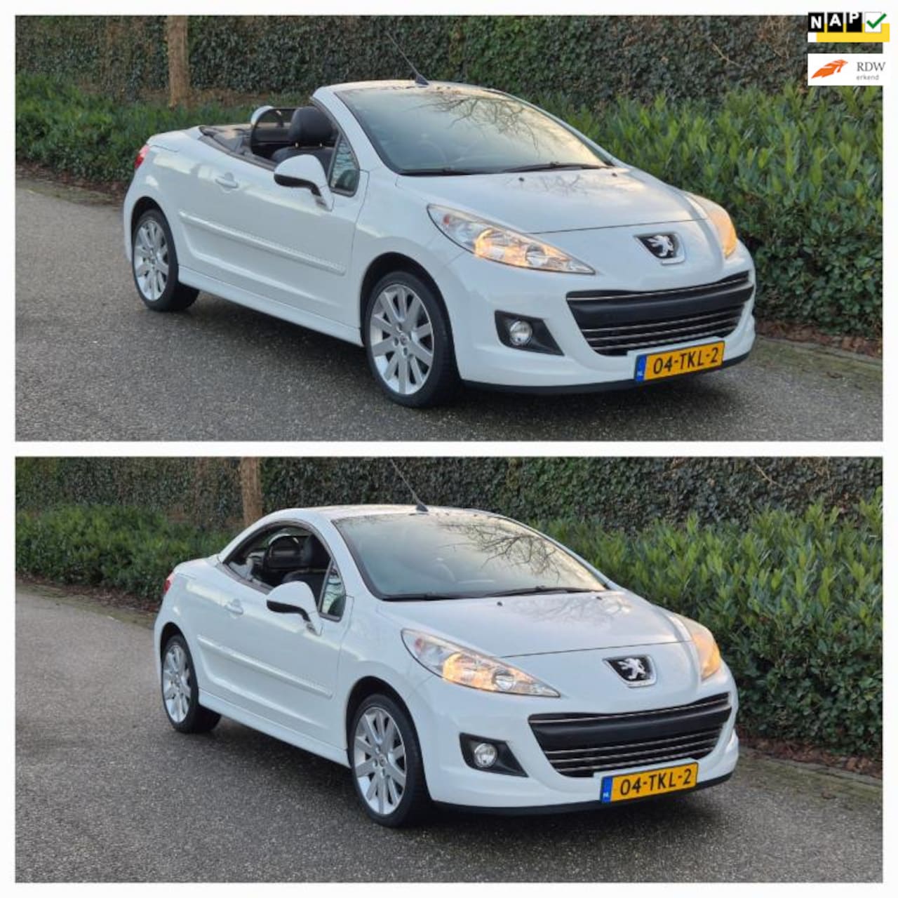 Peugeot 207 CC - 1.6 VTi Griffe Cabrio Hardtop NAP Rijklaar Leder Coupé APK NEW - AutoWereld.nl