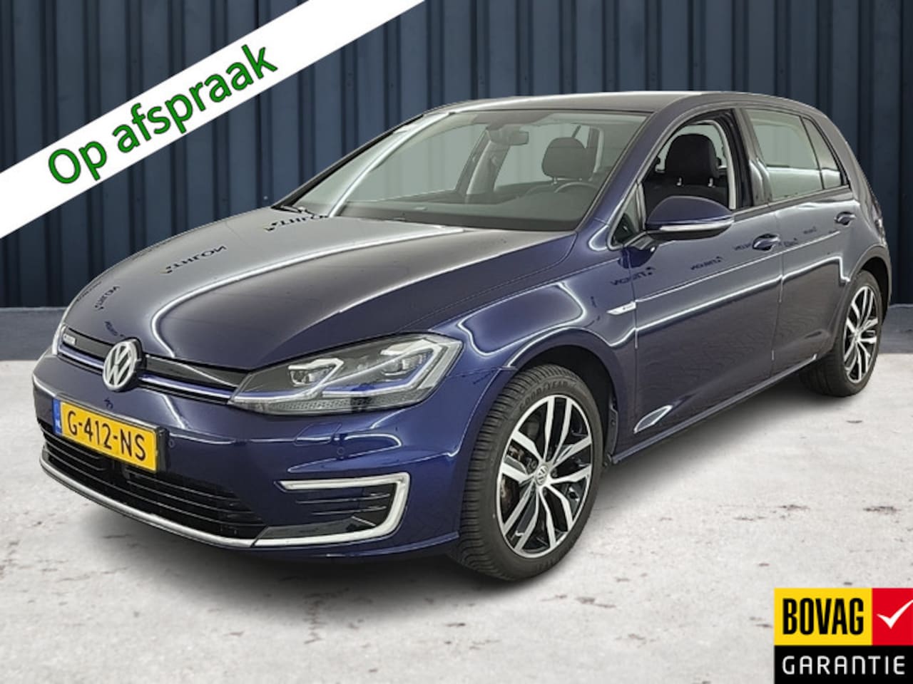 Volkswagen e-Golf - e-Golf (136 PK) 1e-Eig. Keurig-Onderh. BOVAG-Garantie. NL-AUTO. Warmtepomp, Adaptive-Cruis - AutoWereld.nl