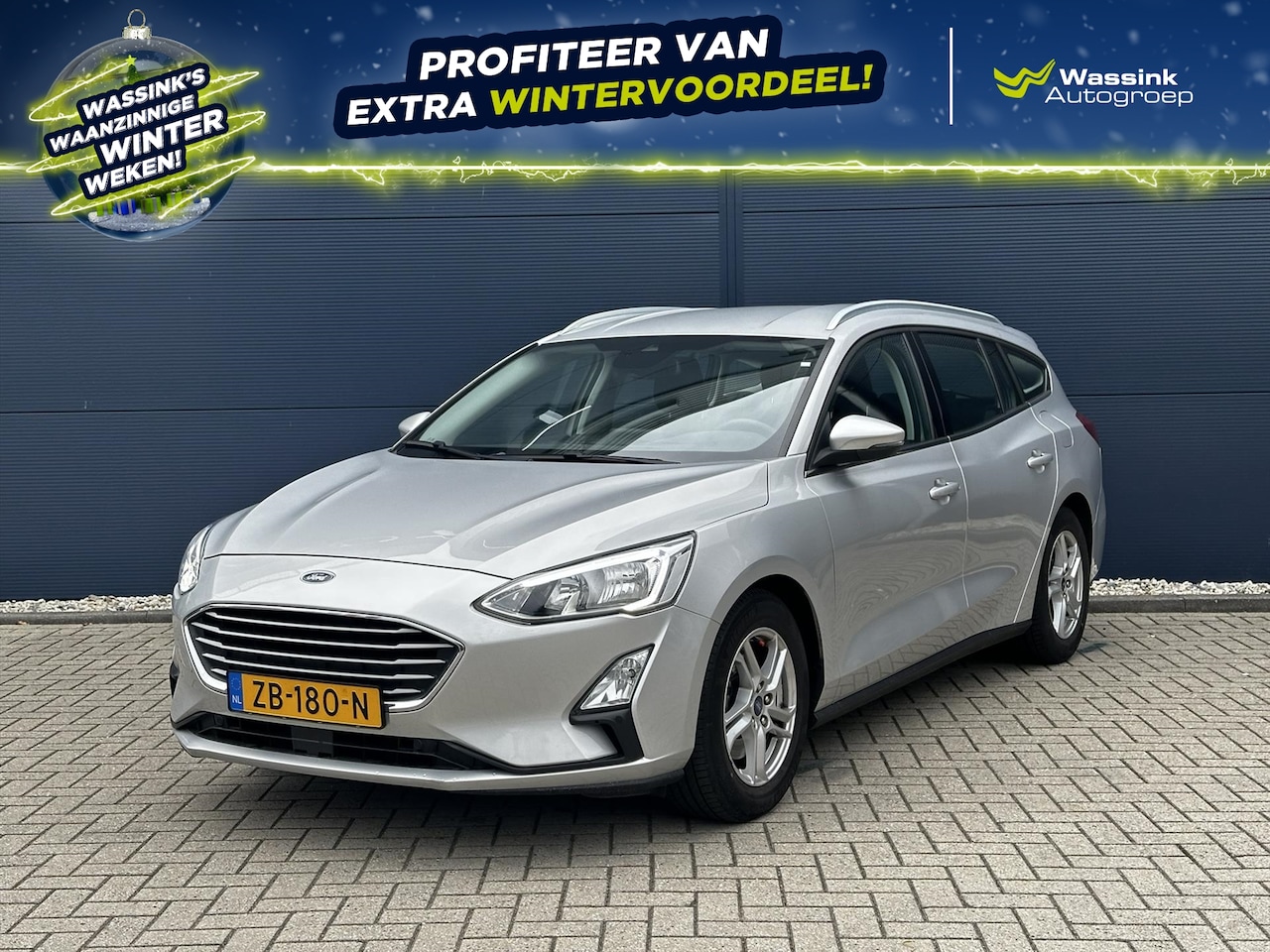 Ford Focus Wagon - 1.0T 100pk Edition Business | Airconditioning | Navigatie | LM-velgen | NL-auto - AutoWereld.nl