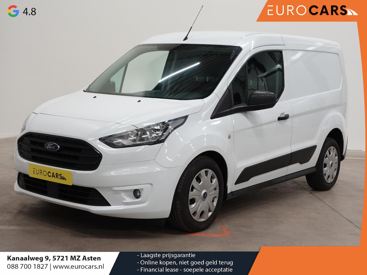 Ford Transit Connect - Automaat 120pk L1 Trend Airco Cruise control Radio Bluetooth Euro6 - AutoWereld.nl