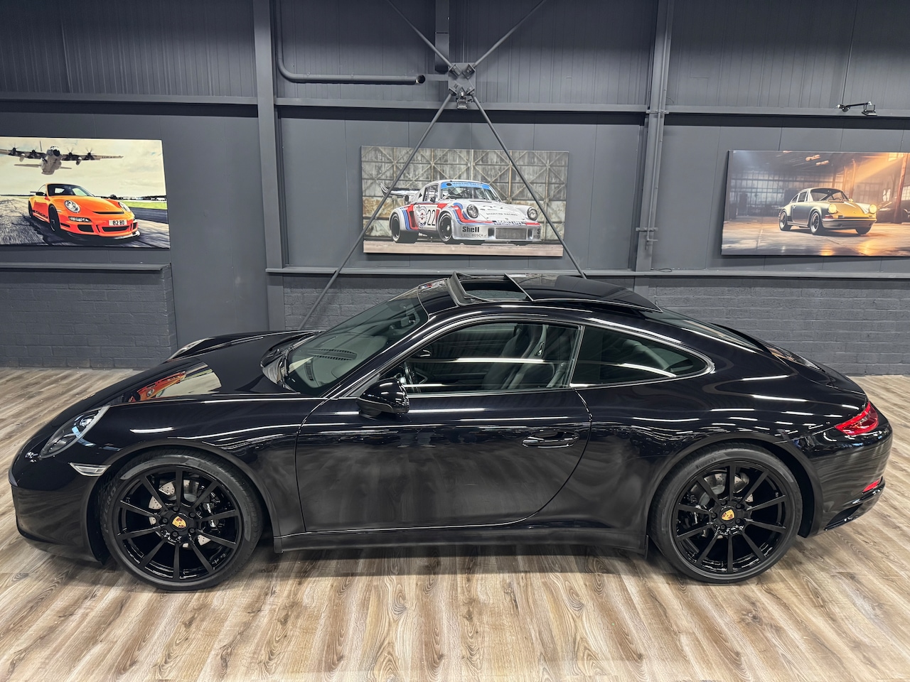 Porsche 911 - 3.0 Carrera Triple Black | Sportuitlaat | Schuifdak