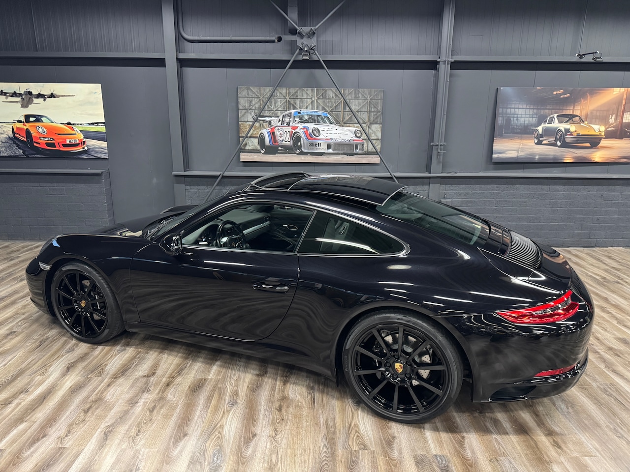 Porsche 911 - 3.0 Carrera Triple Black | Sportuitlaat | Schuifdak