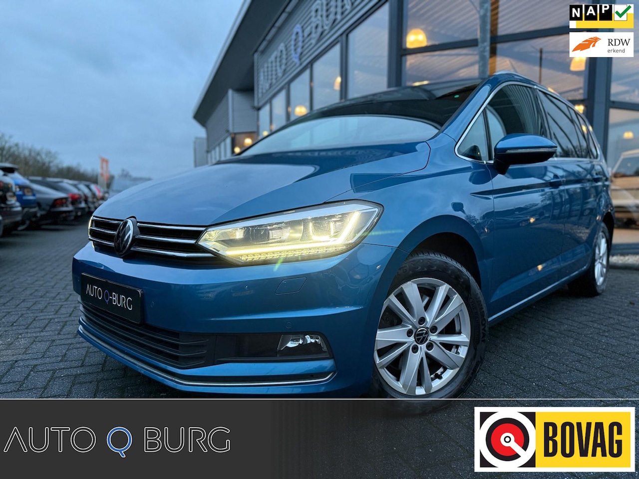 Volkswagen Touran - 2.0 TDI Comfortline 7 persoons| DSG | Led | 01-2021| 1e eigenaar | - AutoWereld.nl