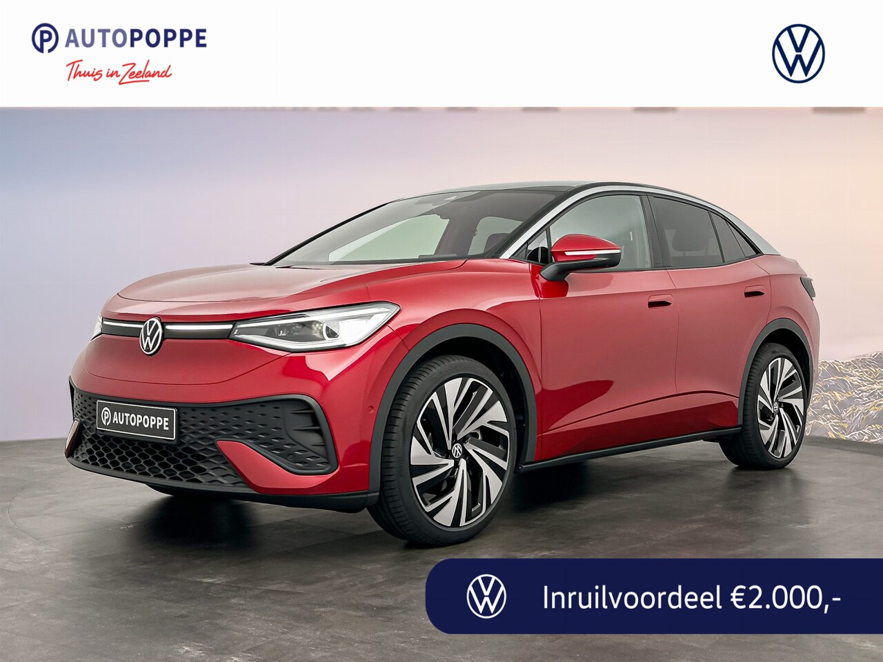 Volkswagen ID.5 - 77 kWh 286 1AT Pro Business | 'App-Connect' draadloze smartphone integratie | Achterbank i - AutoWereld.nl